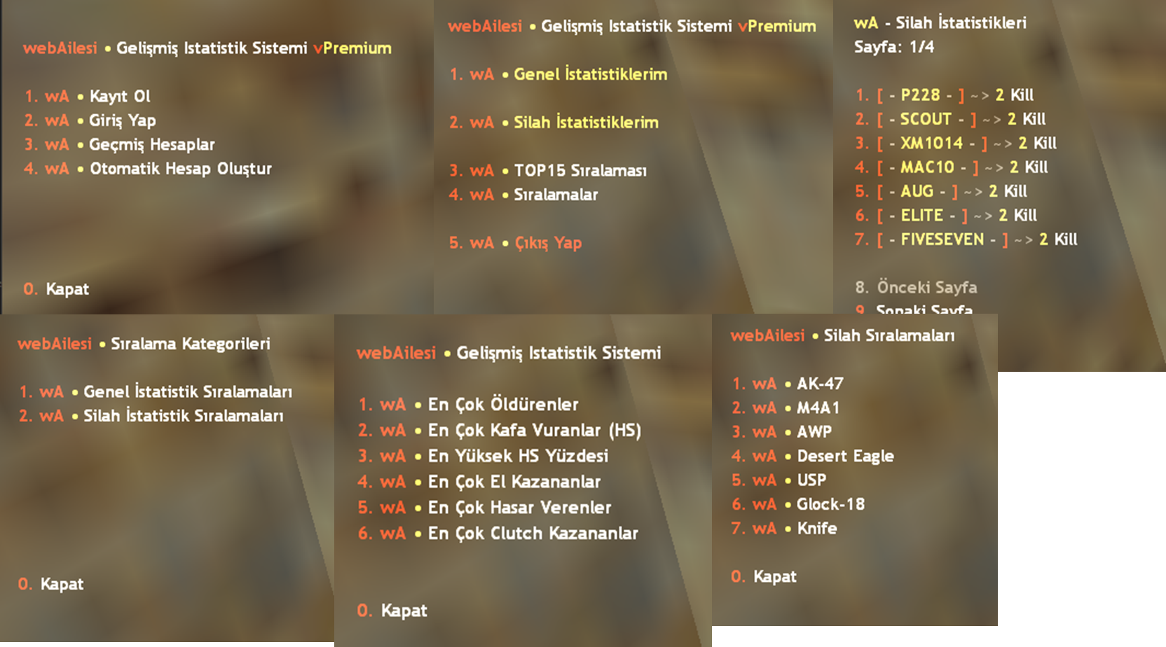Premium İstatistik & TOP15 Sistemi vPremium